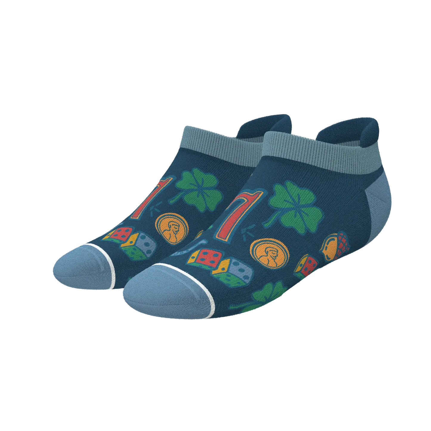 The Lucky Duck | Lucky Symbols Heel Hammock™ Ankle Socks - Shinesty - Flyclothing LLC