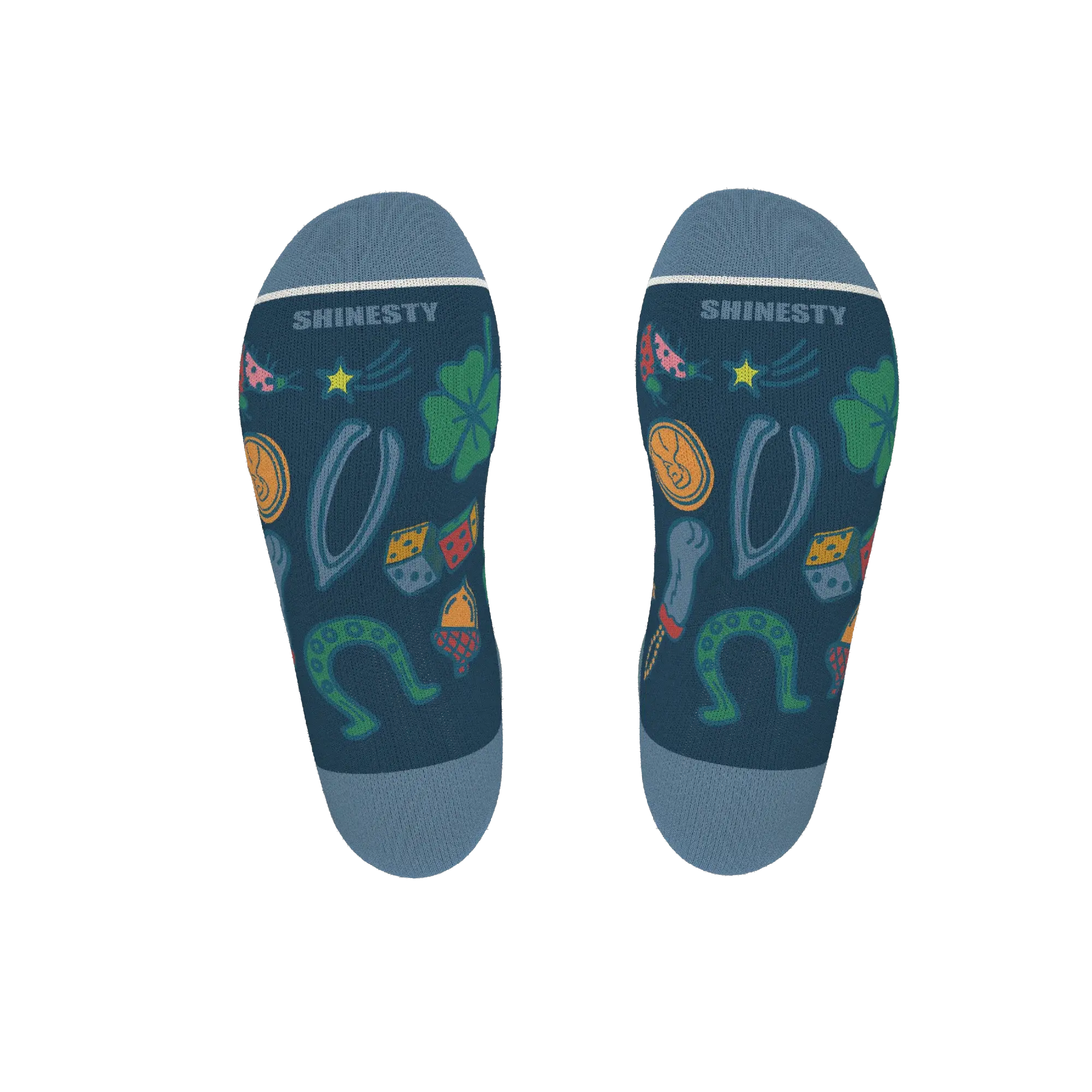 The Lucky Duck | Lucky Symbols Heel Hammock™ Ankle Socks - Shinesty - Flyclothing LLC
