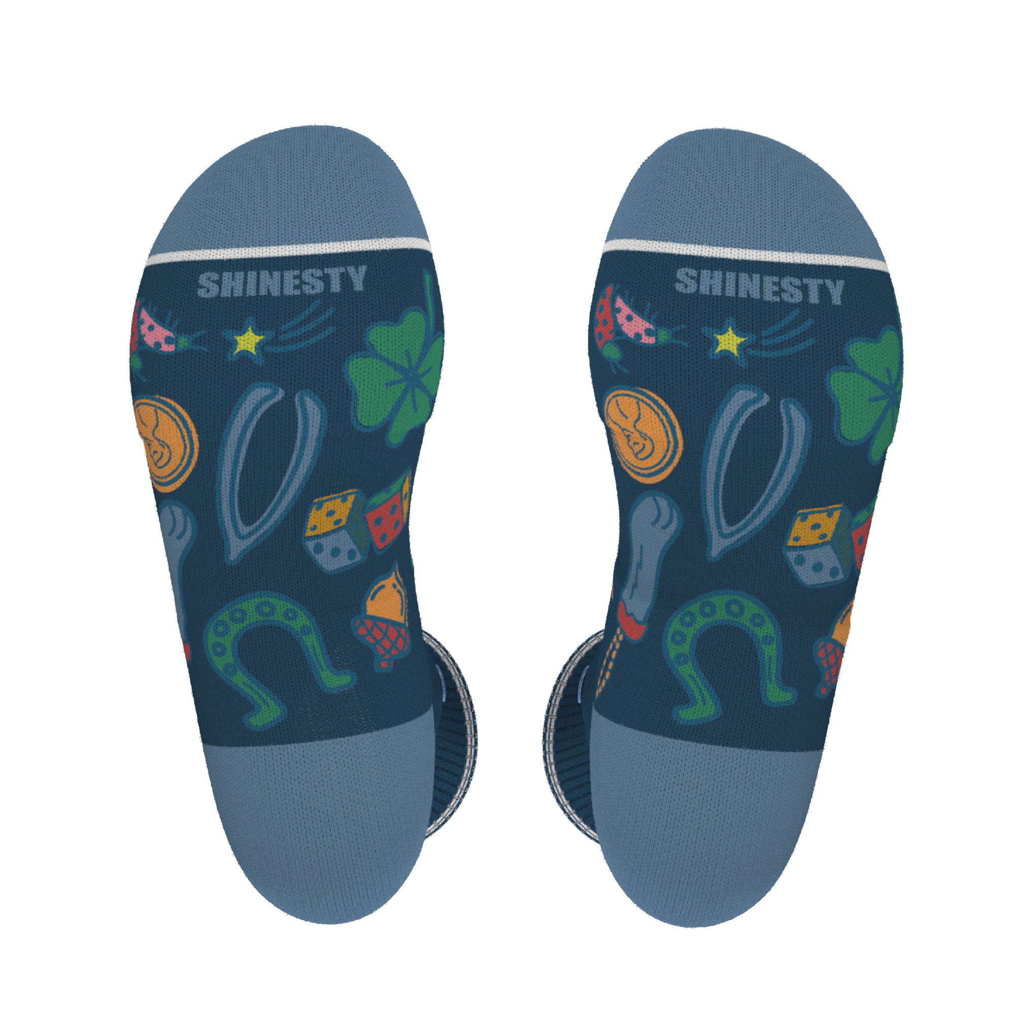 The Lucky Duck | Lucky Symbols Heel Hammock™ Crew Socks