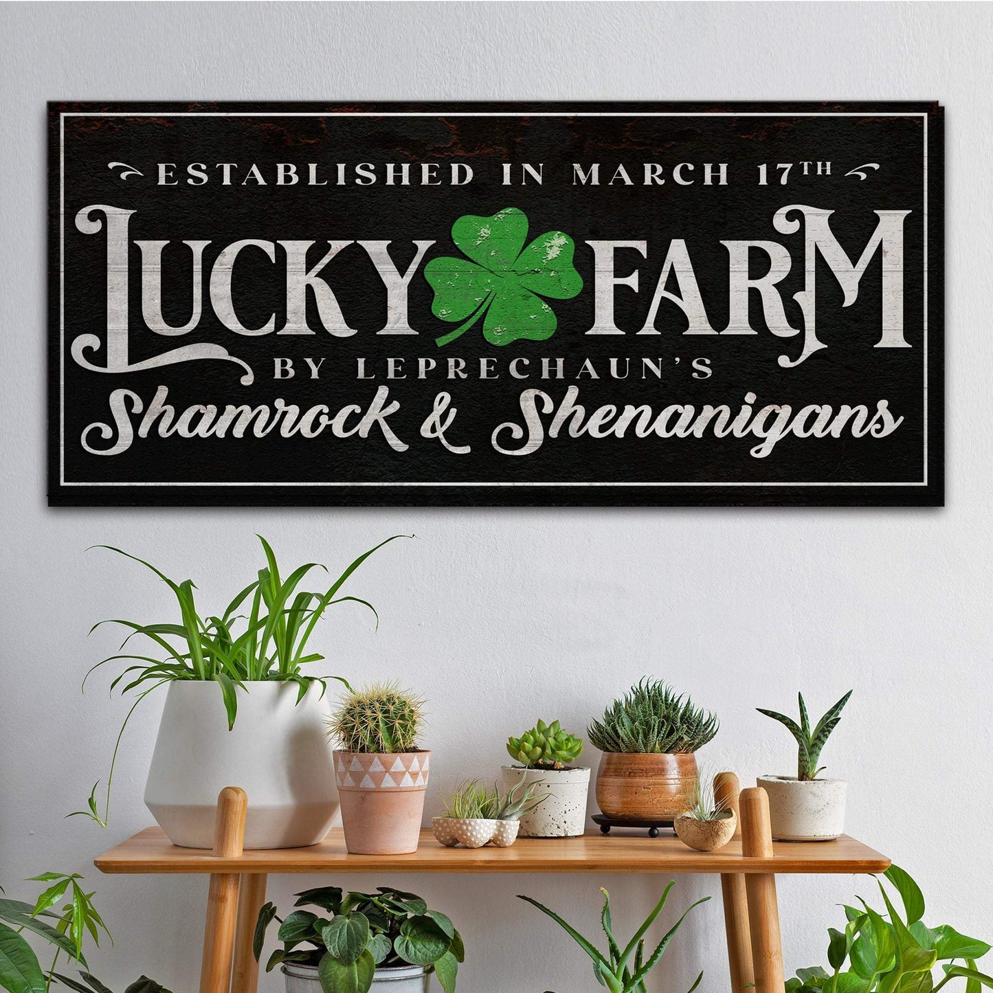 St Patrick's Day Sign VI - Tailored Canvases - Flyclothing LLC