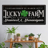 St Patrick's Day Sign VI - Tailored Canvases - Flyclothing LLC