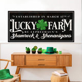St Patrick's Day Sign VI - Tailored Canvases - Flyclothing LLC