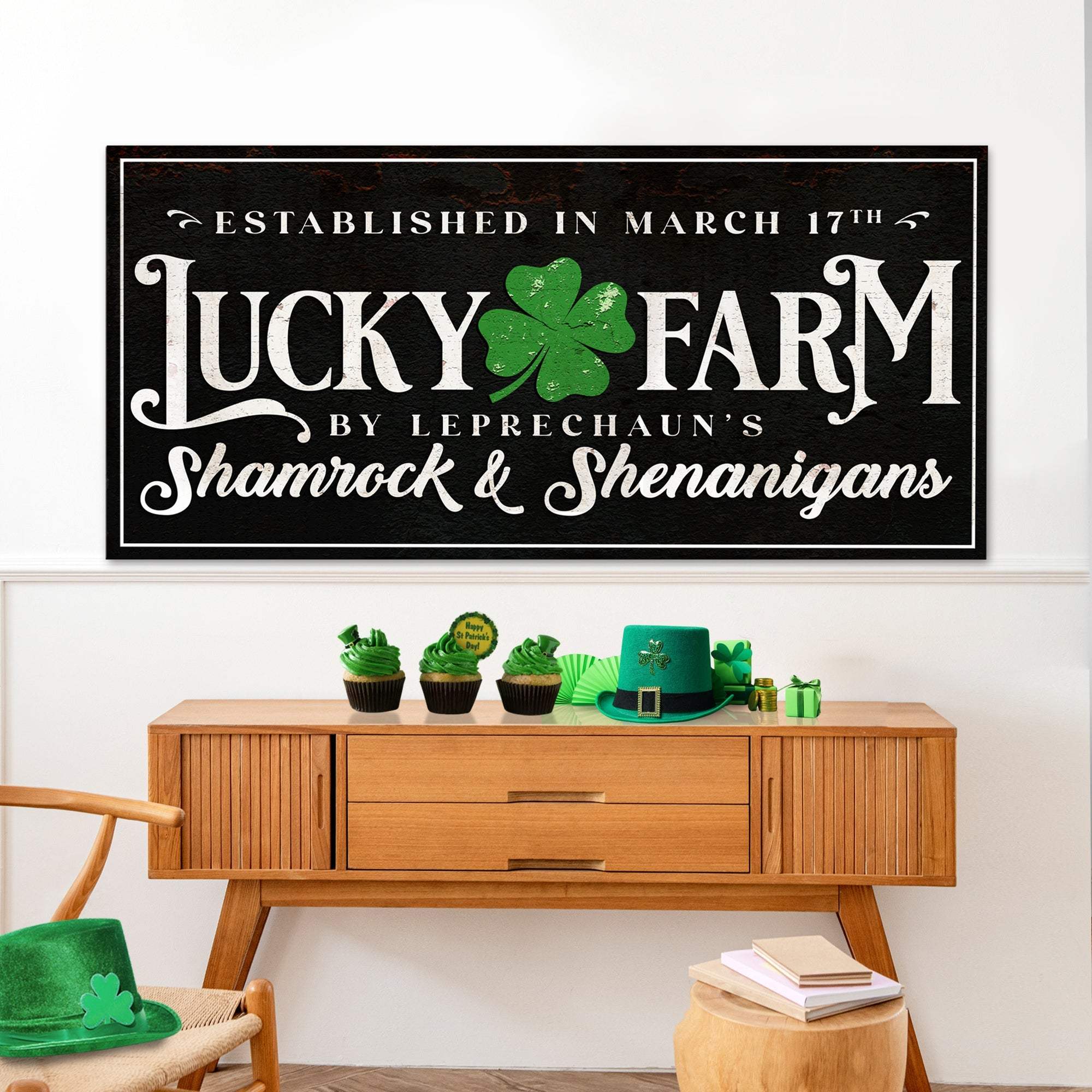 St Patrick's Day Sign VI - Tailored Canvases - Flyclothing LLC