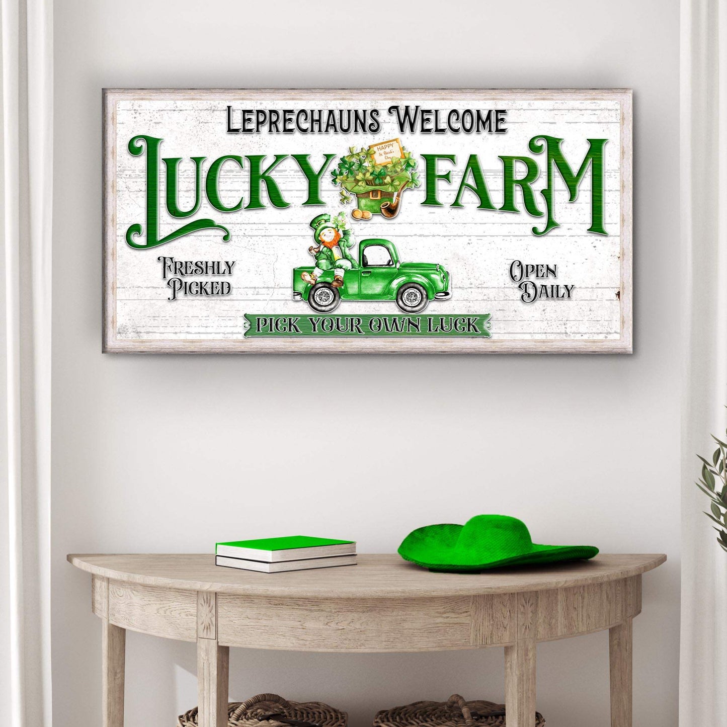 Lucky Farm St. Patrick's Day II - Tailored Canvases - Flyclothing LLC