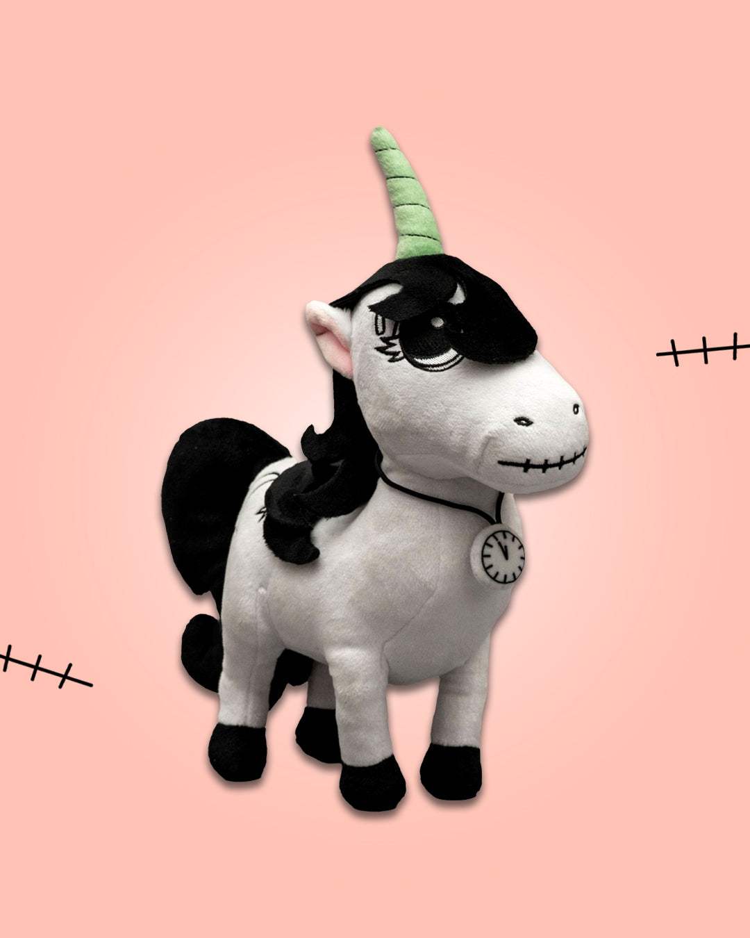 Lunabones Plush. Glow in the dark watch & horn - Alchemy of England - Flyclothing LLC