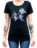 Black Market Art Company Lust Isle Women's Loose Neck T-Shirt