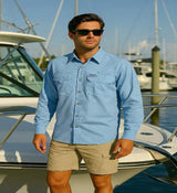 Men's Seacliff 2.0 L/S UV Vented Fishing Shirt - Hook & Tackle - Flyclothing LLC