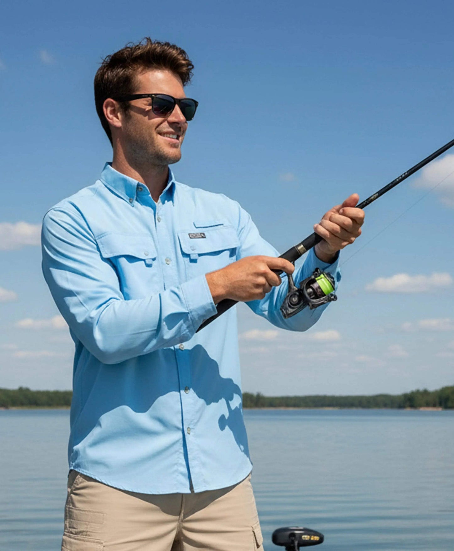Men's Seacliff 2.0 L/S UV Vented Fishing Shirt - Hook & Tackle - Flyclothing LLC