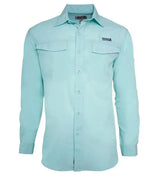 Men's Coastline L/S UV Vented Fishing Shirt - Hook & Tackle - Flyclothing LLC