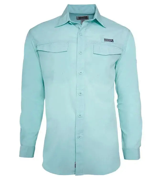 Men's Coastline L/S UV Vented Fishing Shirt - Hook & Tackle - Flyclothing LLC
