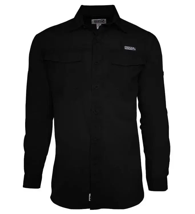 Men's Coastline L/S UV Vented Fishing Shirt - Hook & Tackle - Flyclothing LLC