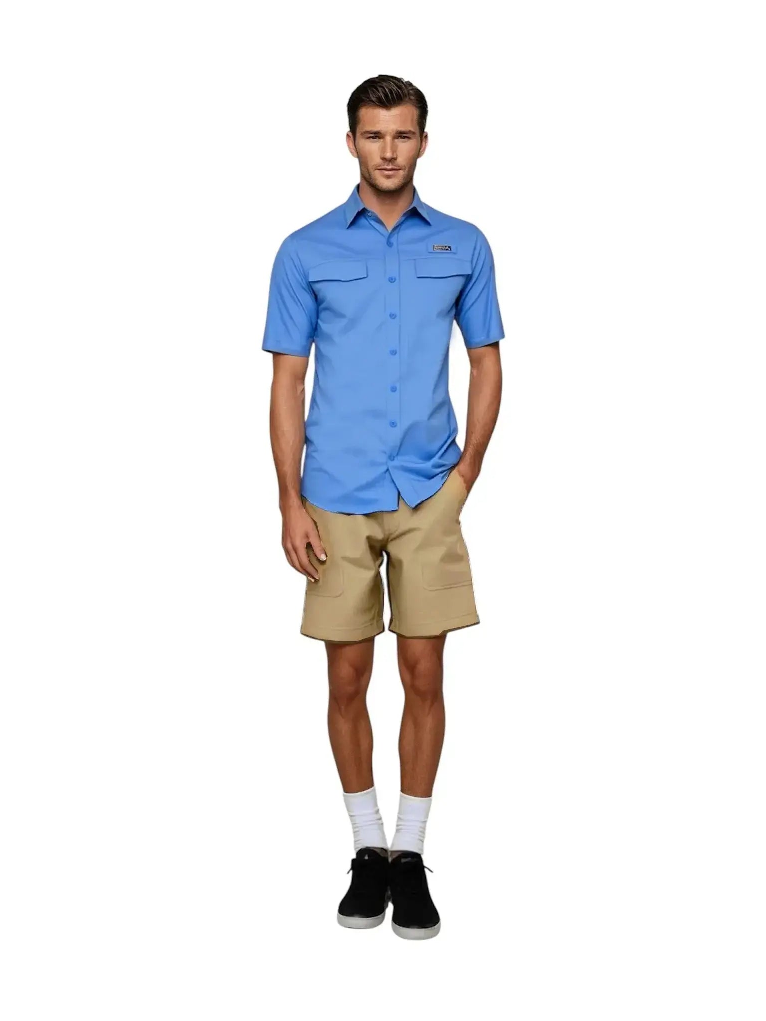 Men's Coastline S/S UV Vented Fishing Shirt - Hook & Tackle - Flyclothing LLC