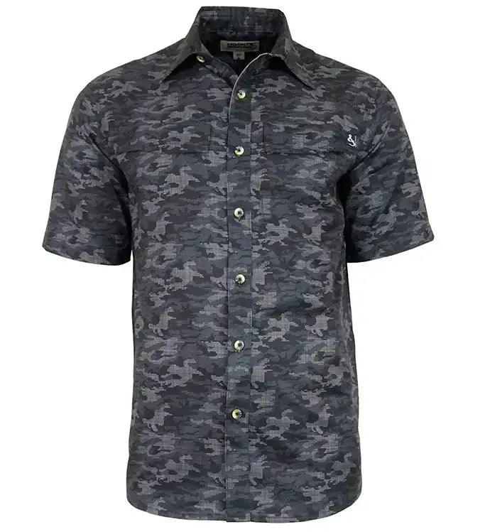 Men's Dot Camo UV Vented Fishing Shirt - Hook & Tackle - Flyclothing LLC