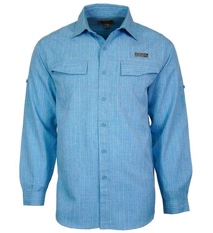 Men's Inlet L/S UV Vented Fishing Shirt - Hook & Tackle - Flyclothing LLC
