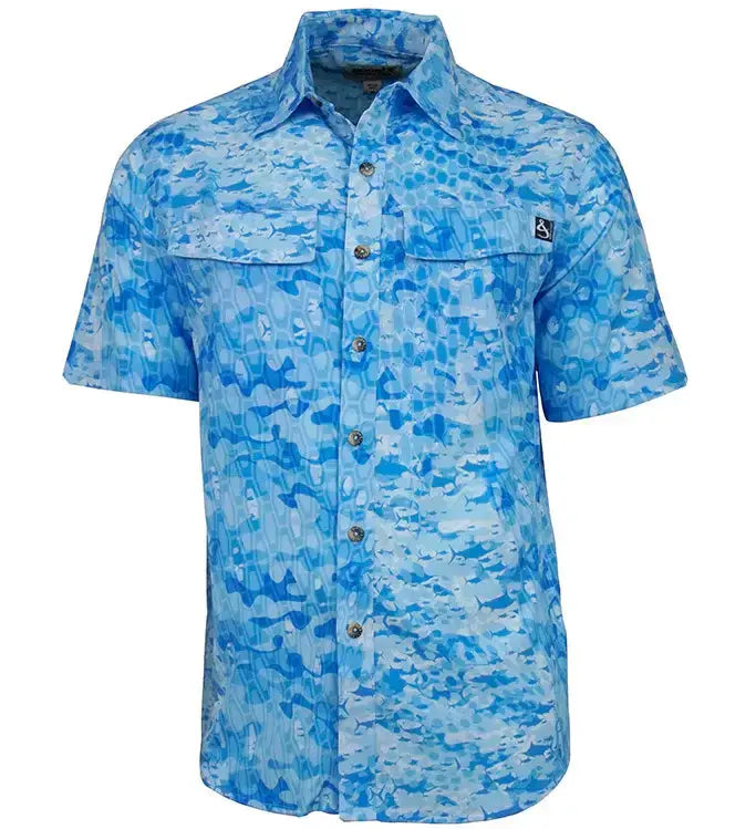 Men's Fishtek UV Vented Fishing Shirt - Hook & Tackle - Flyclothing LLC