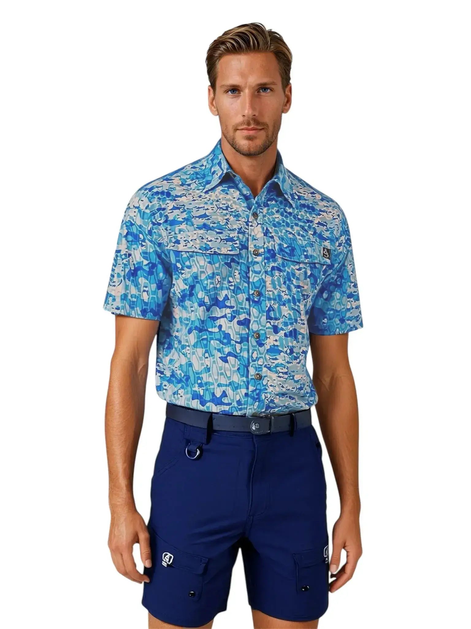 Men's Fishtek UV Vented Fishing Shirt - Hook & Tackle - Flyclothing LLC