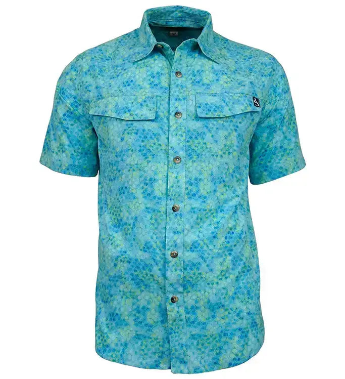 Men's Hexa Dreams UV Vented Fishing Shirt - Hook & Tackle - Flyclothing LLC