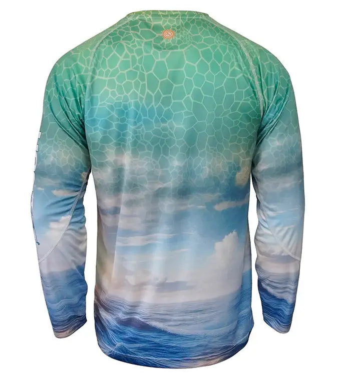 Men's Bull Dolphin L/S UV Fishing Shirt - Hook & Tackle - Flyclothing LLC