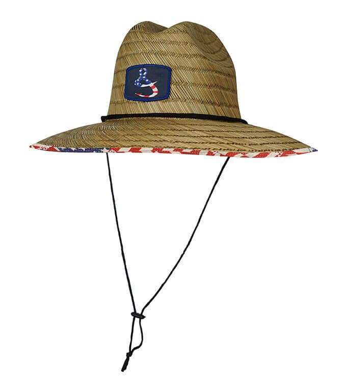 American Straw Hat - Hook & Tackle - Flyclothing LLC