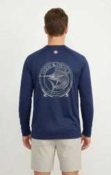Men's Marlin Wired L/S UV Fishing Shirt - Hook & Tackle - Flyclothing LLC