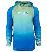 Men's Mahi Camo UV Fishing Hoodie Gaiter - Hook & Tackle - Flyclothing LLC