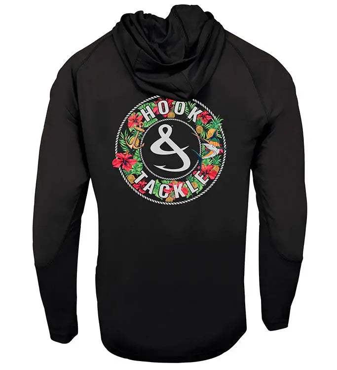 Men's Tropic Mix UV Fishing Hoodie - Hook & Tackle - Flyclothing LLC