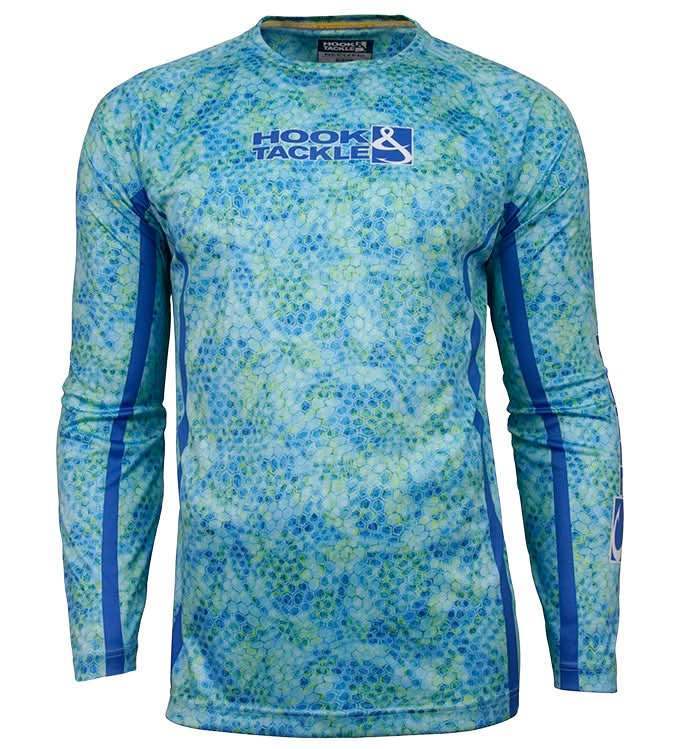 Men's Hexa Dreams L/S UV Fishing Shirt - Hook & Tackle - Flyclothing LLC