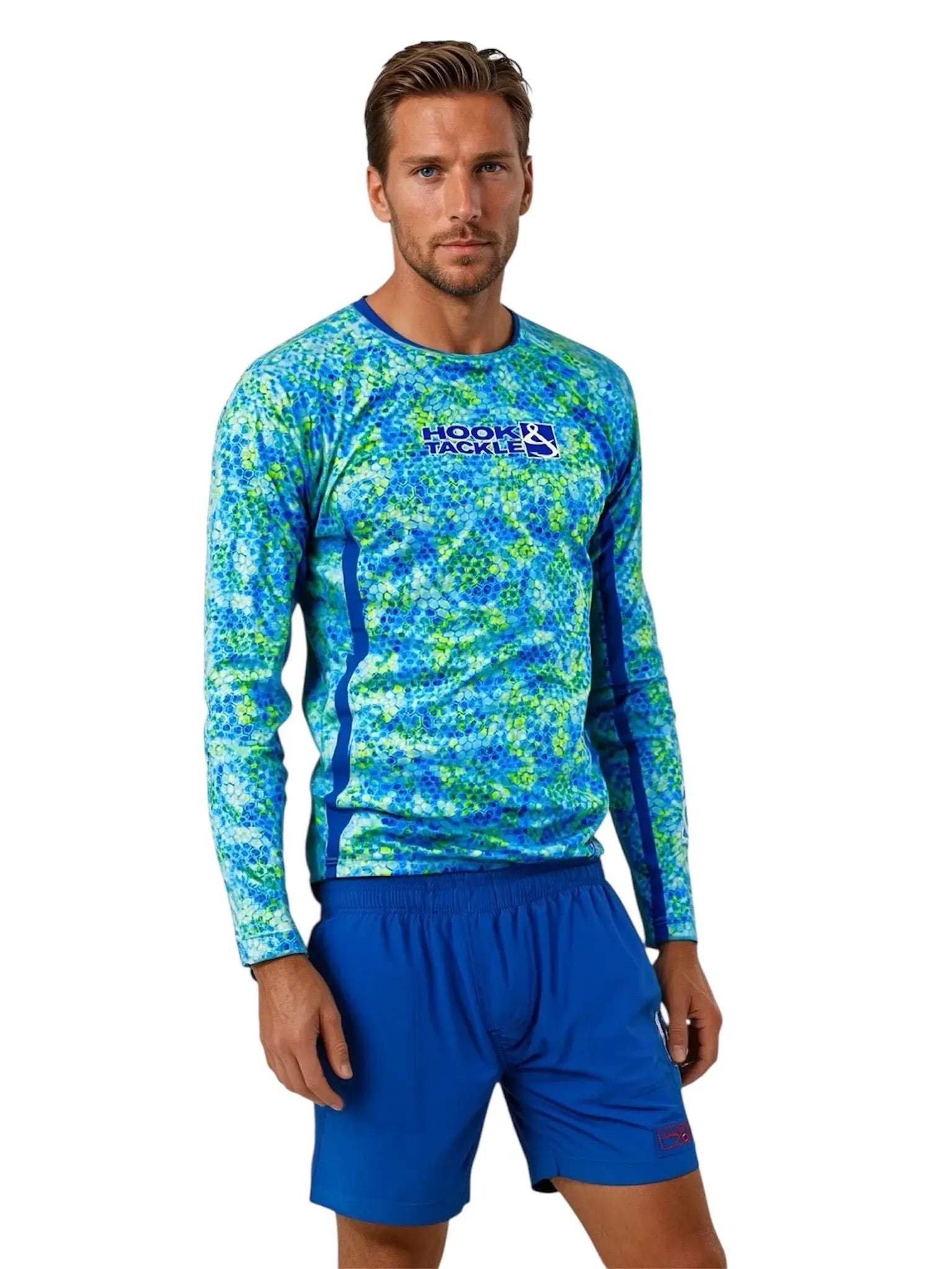Men's Hexa Dreams L/S UV Fishing Shirt - Hook & Tackle - Flyclothing LLC