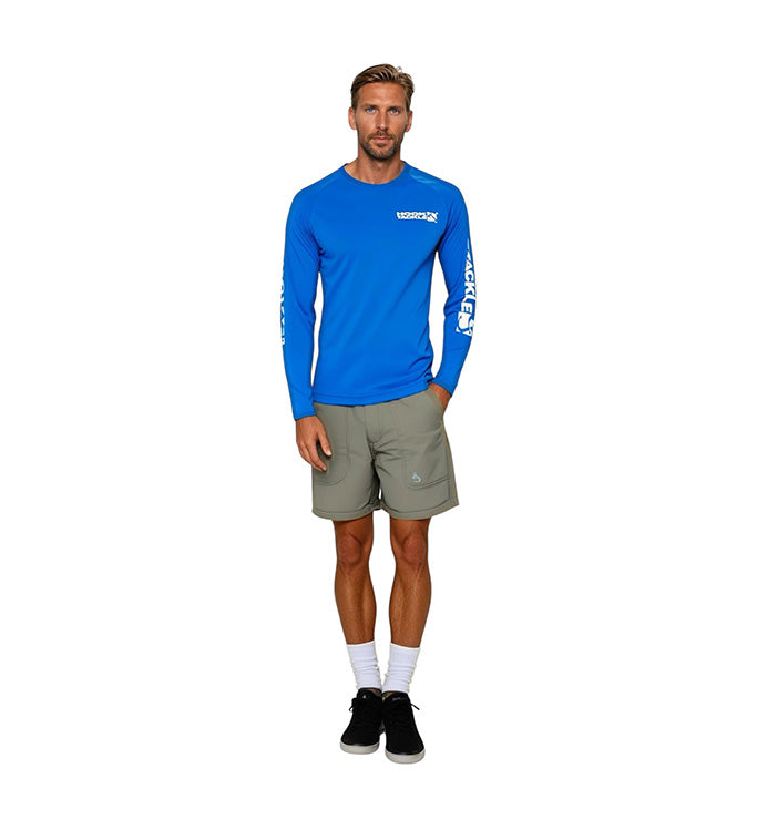 Men's Seamount L/S UV Fishing Shirt (S-2X) - Hook & Tackle - Flyclothing LLC