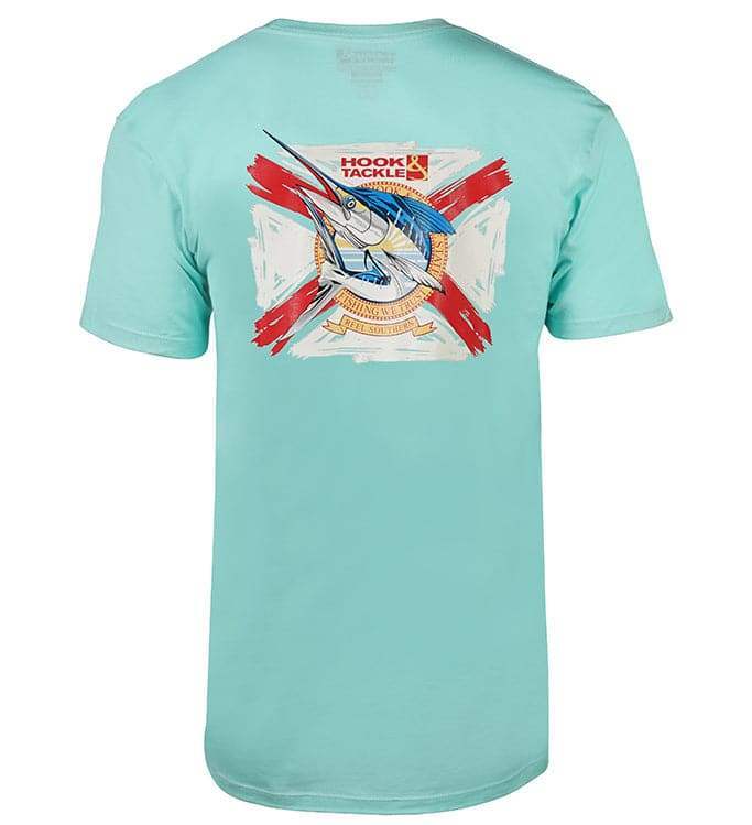 Men's Reel Southern Florida Flag T-Shirt - Hook & Tackle - Flyclothing LLC