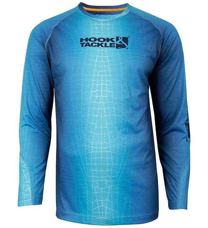 Men's Fractal Skin L/S UV Fishing Shirt - Hook & Tackle - Flyclothing LLC
