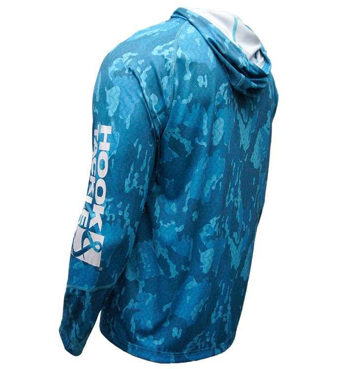 Men's Reef Bay L/S UV Fishing Hoodie - Hook & Tackle - Flyclothing LLC