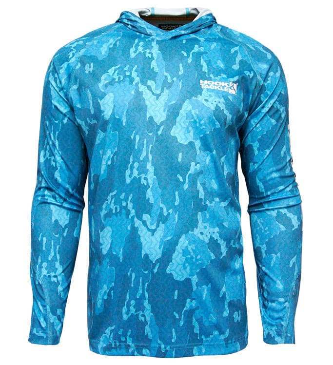 Men's Reef Bay L/S UV Fishing Hoodie - Hook & Tackle - Flyclothing LLC