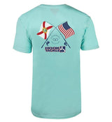Men's Flamerica Premium T-Shirt - Hook & Tackle - Flyclothing LLC