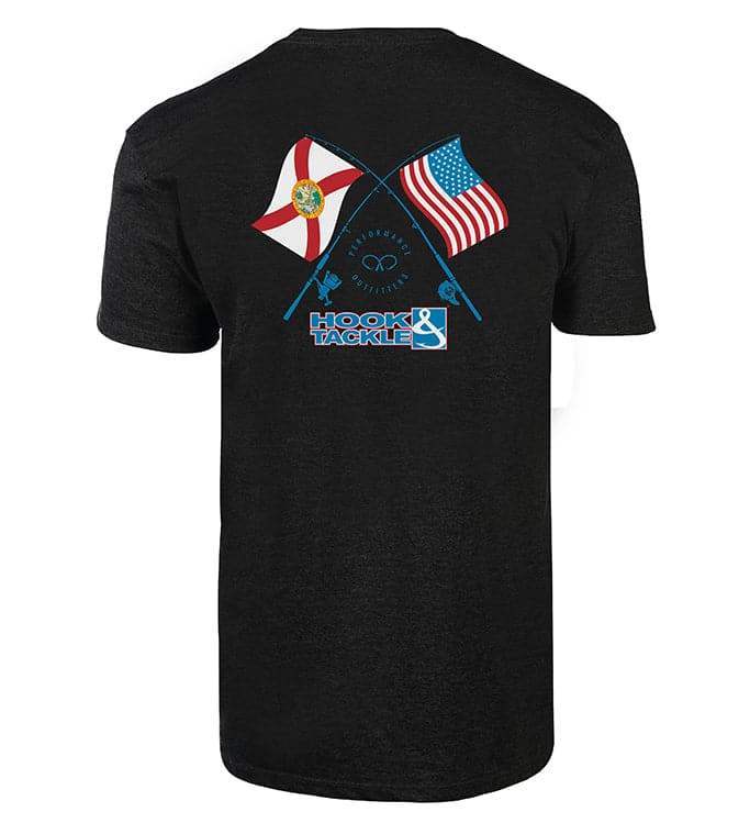 Men's Flamerica Premium T-Shirt - Hook & Tackle - Flyclothing LLC
