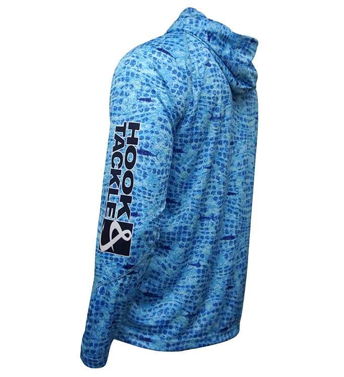Men's Marlin Flow UV Fishing Hoodie - Hook & Tackle - Flyclothing LLC