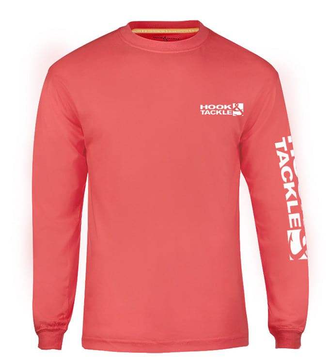 Men's Fish Flags L/S UV Fishing T-Shirt - Hook & Tackle - Flyclothing LLC