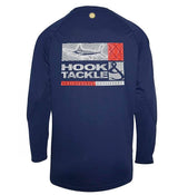 Men's Marlin Groove L/S UV Fishing Shirt - Hook & Tackle - Flyclothing LLC