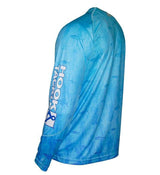 Men's Tuna Texture L/S UV Fishing Shirt - Hook & Tackle - Flyclothing LLC