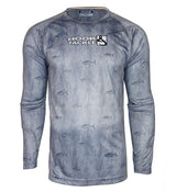 Men's Tuna Texture L/S UV Fishing Shirt - Hook & Tackle - Flyclothing LLC