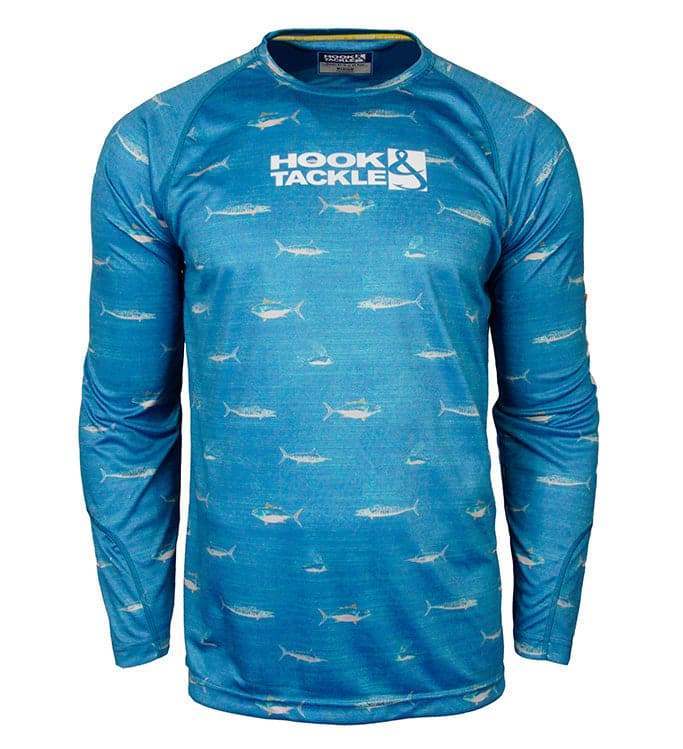 Youth Offshore Fish UV Fishing Shirt (8-20) - Hook & Tackle - Flyclothing LLC