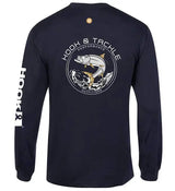 Men's Tarpon Leap Thrust L/S UV Fishing T-Shirt - Hook & Tackle - Flyclothing LLC
