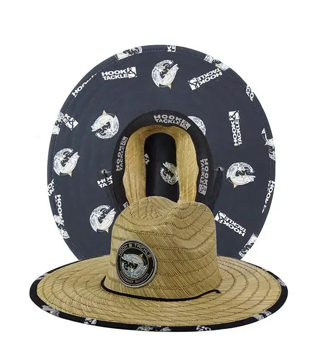 Tarpon Leap Straw Hat - Hook & Tackle - Flyclothing LLC