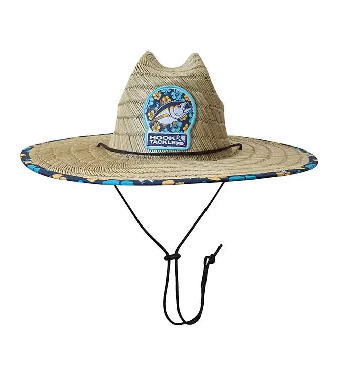 Tuna Tropical Straw Hat - Hook & Tackle - Flyclothing LLC