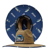 Yellowfin Straw Hat - Hook & Tackle - Flyclothing LLC