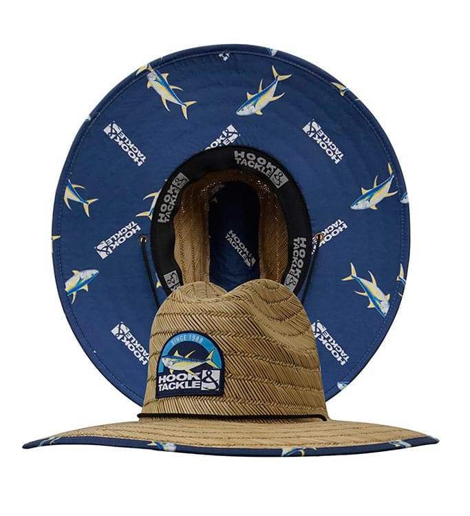Yellowfin Straw Hat - Hook & Tackle - Flyclothing LLC