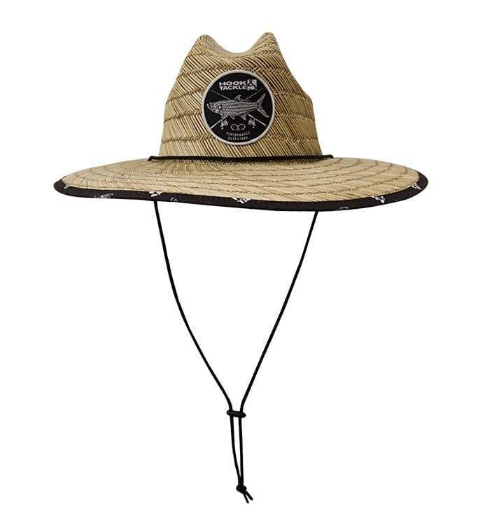 Tarpon Rods Straw Hat - Hook & Tackle - Flyclothing LLC