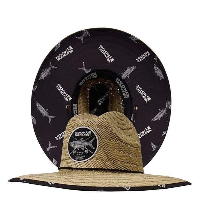 Tarpon Rods Straw Hat - Hook & Tackle - Flyclothing LLC