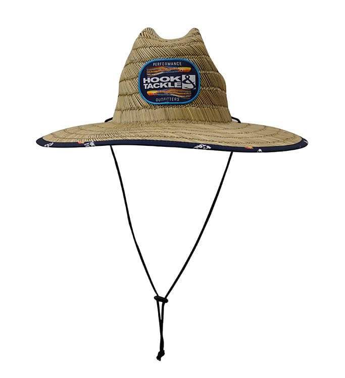 Marlin Lures Straw Hat - Hook & Tackle - Flyclothing LLC