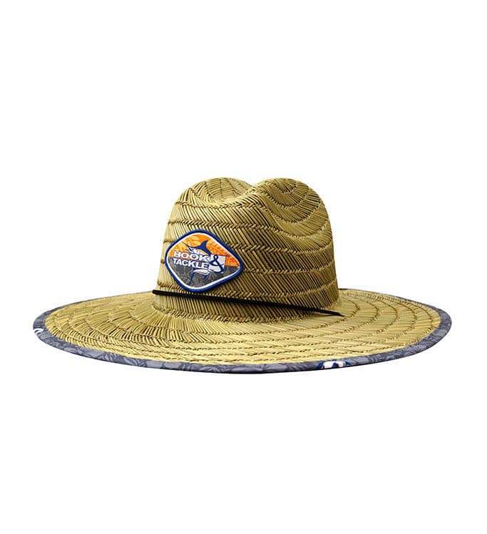 Tropic Marlin Straw Hat - Hook & Tackle - Flyclothing LLC